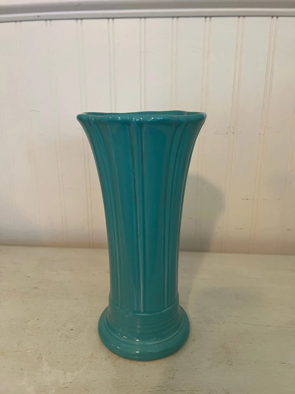 Fiesta Medium Vase Turquoise 9 5/8”